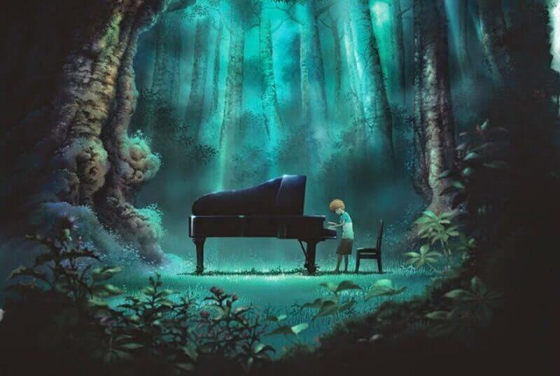 Anime Piano Wallpapers - Wallpaper Cave