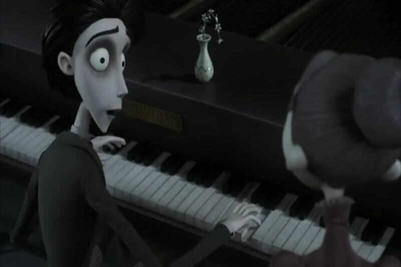 victor playing victor's solo in corpse bride